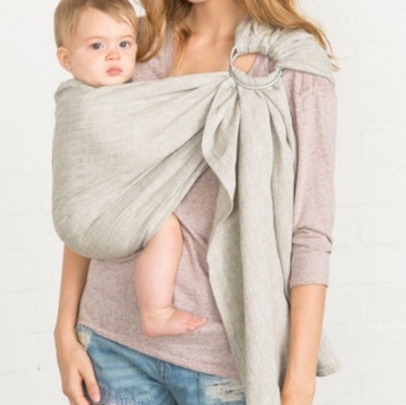 sakura linen ring sling